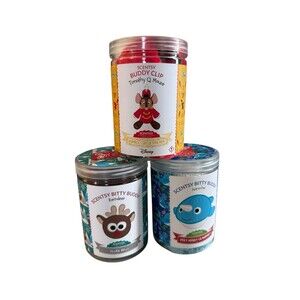 Scentsy Bitty Buddy Lot Of 3 Narwhal, Reindeer & Timothy Mouse Dumbo NEW